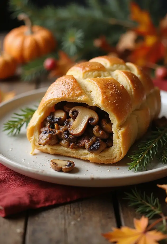 25 Vegan Thanksgiving Main Dish Recipes Everyone Will Love 8 25 Vegan Thanksgiving Main Dish Recipes Everyone Will Love - 2. Vegan Mushroom Wellington