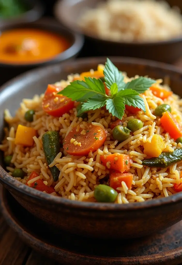 25 Vegan Thanksgiving Main Dish Recipes Everyone Will Love 143 25 Vegan Thanksgiving Main Dish Recipes Everyone Will Love - 22. Vegan Biryani
