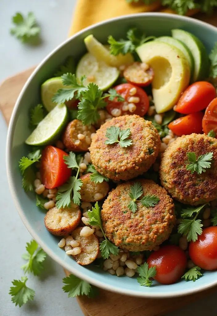 25 Vegan Thanksgiving Main Dish Recipes Everyone Will Love 158 25 Vegan Thanksgiving Main Dish Recipes Everyone Will Love - 24. Vegan Falafel Bowl