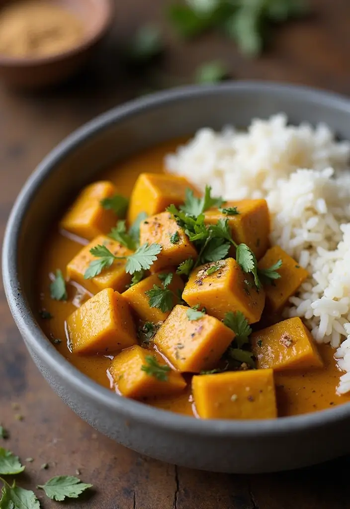 25 Vegan Thanksgiving Main Dish Recipes Everyone Will Love 55 25 Vegan Thanksgiving Main Dish Recipes Everyone Will Love - 9. Vegan Pumpkin Curry