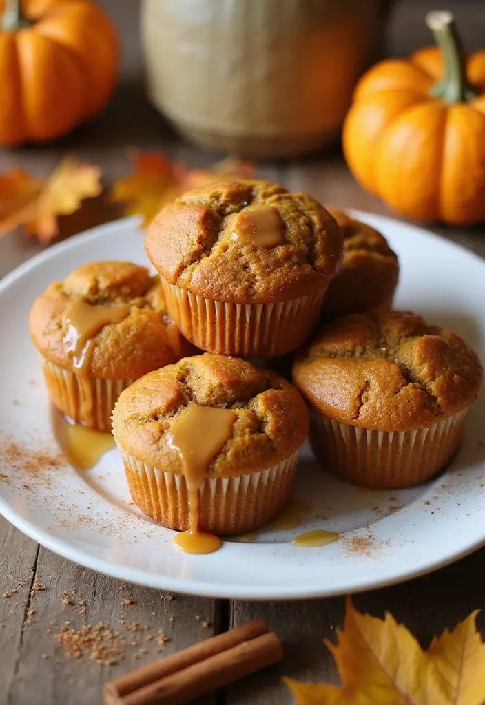 26 Gluten Free Vegan Pumpkin Recipes for Autumn 1 26 Gluten Free Vegan Pumpkin Recipes for Autumn - 1. Pumpkin Spice Muffins