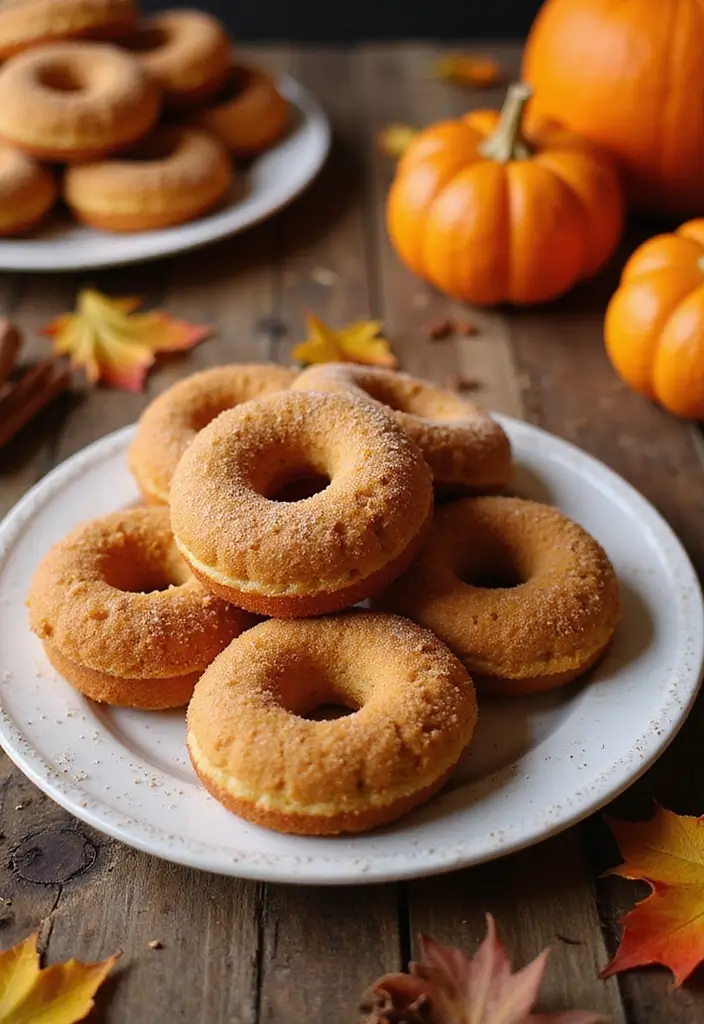 26 Gluten Free Vegan Pumpkin Recipes for Autumn 120 26 Gluten Free Vegan Pumpkin Recipes for Autumn - 18. Pumpkin Spice Doughnuts