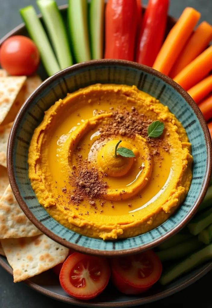 26 Gluten Free Vegan Pumpkin Recipes for Autumn 139 26 Gluten Free Vegan Pumpkin Recipes for Autumn - 21. Pumpkin Hummus