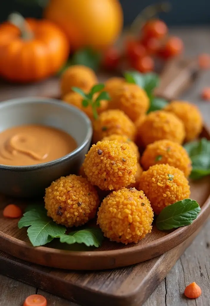 26 Gluten Free Vegan Pumpkin Recipes for Autumn 153 26 Gluten Free Vegan Pumpkin Recipes for Autumn - 23. Pumpkin Risotto Balls