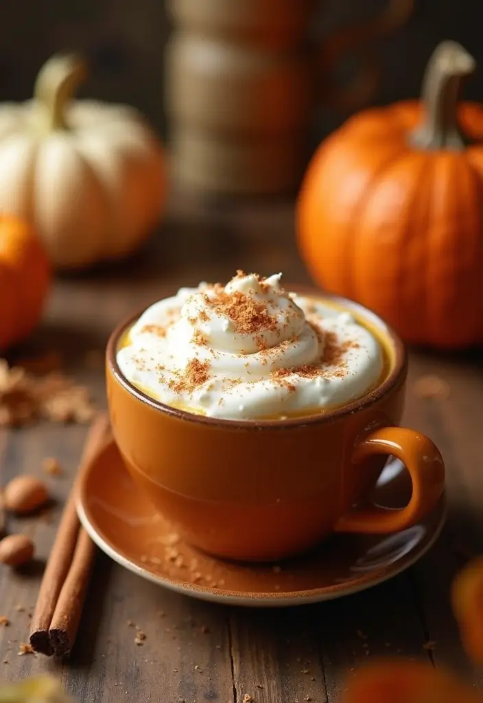 26 Gluten Free Vegan Pumpkin Recipes for Autumn 57 26 Gluten Free Vegan Pumpkin Recipes for Autumn - 9. Pumpkin Spice Latte