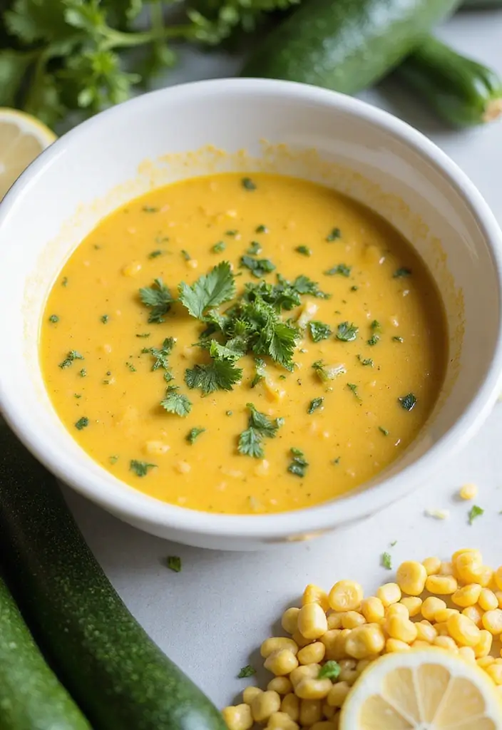 26 Vegan Crock Pot Recipes for Effortless Cooking 111 26 Vegan Crock Pot Recipes for Effortless Cooking - 17. Zucchini and Corn Chowder
