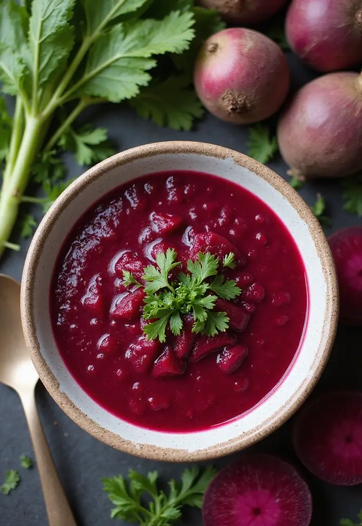 26 Vegan Crock Pot Recipes for Effortless Cooking 139 26 Vegan Crock Pot Recipes for Effortless Cooking - 21. Vegan Borscht