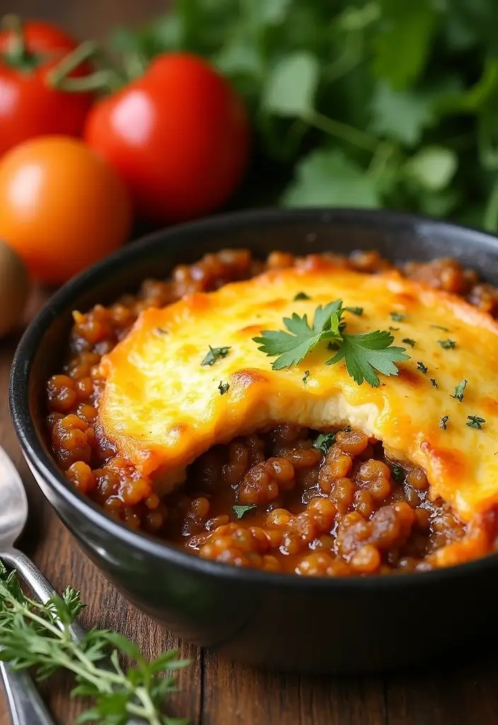 26 Vegan Crock Pot Recipes for Effortless Cooking 146 26 Vegan Crock Pot Recipes for Effortless Cooking - 22. Lentil and Sweet Potato Shepherd's Pie