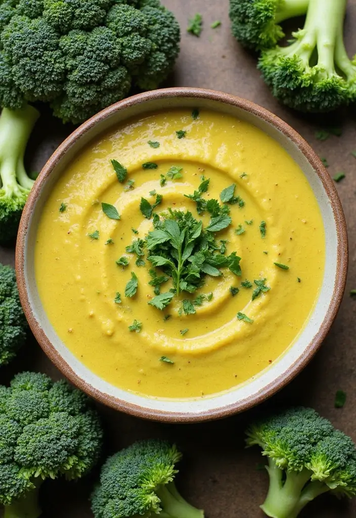 26 Vegan Crock Pot Recipes for Effortless Cooking 174 26 Vegan Crock Pot Recipes for Effortless Cooking - 26. Vegan Creamy Broccoli Soup