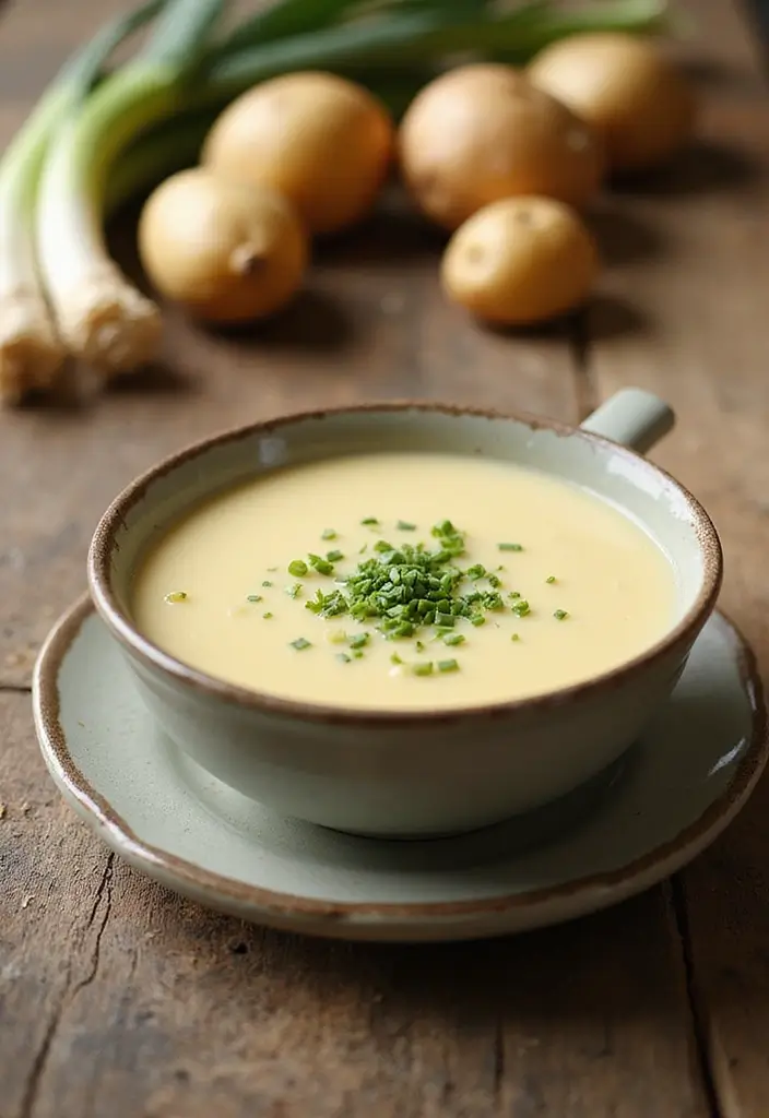 26 Vegan Crock Pot Recipes for Effortless Cooking 48 26 Vegan Crock Pot Recipes for Effortless Cooking - 8. Creamy Potato Leek Soup