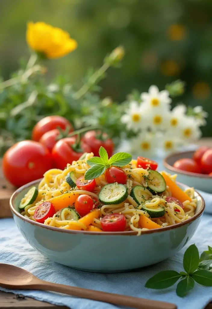 26 Vegan Fourth of July Recipes for a Festive Table 116 26 Vegan Fourth of July Recipes for a Festive Table - 18. Vegan Pasta Primavera