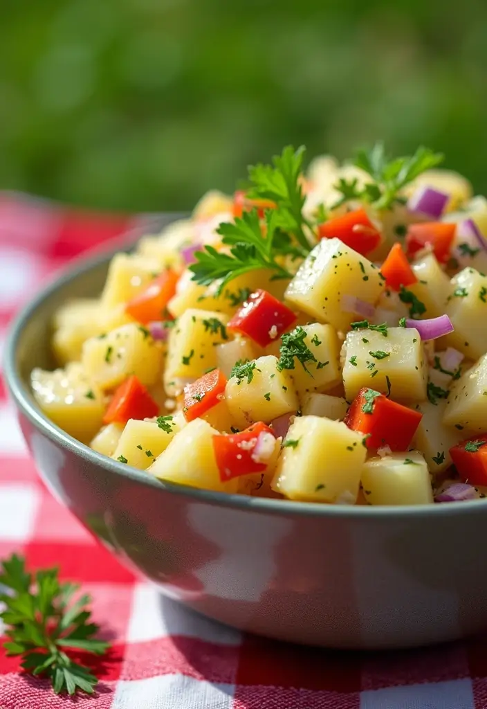 26 Vegan Fourth of July Recipes for a Festive Table 8 26 Vegan Fourth of July Recipes for a Festive Table - 2. Classic Vegan Potato Salad
