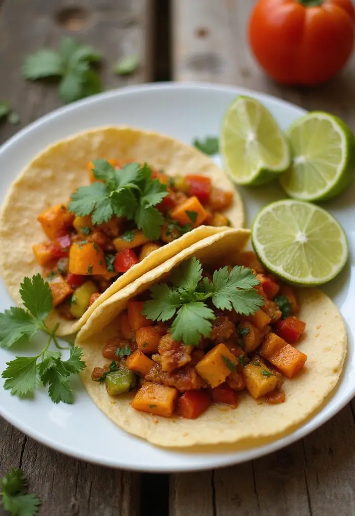 26 Vegan Fourth of July Recipes for a Festive Table 161 26 Vegan Fourth of July Recipes for a Festive Table - 25. Spicy Vegan Tacos