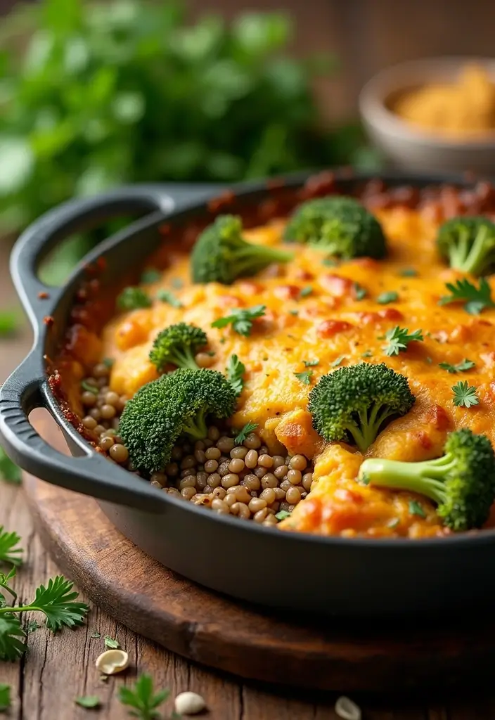 26 Vegan Lentil Recipes Packed with Protein 124 26 Vegan Lentil Recipes Packed with Protein - 20. Lentil and Broccoli Casserole