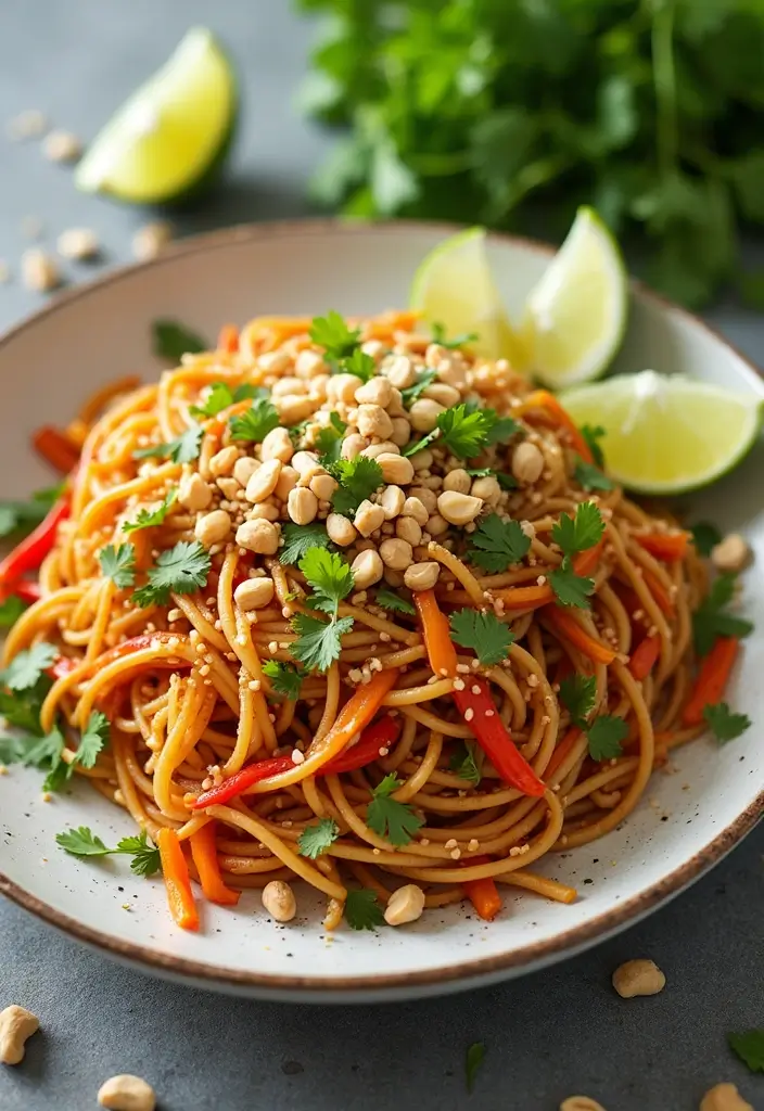 26 Vegan Meat Recipes Using Plant-Based Protein 91 26 Vegan Meat Recipes Using Plant-Based Protein - 15. Vegan Pad Thai
