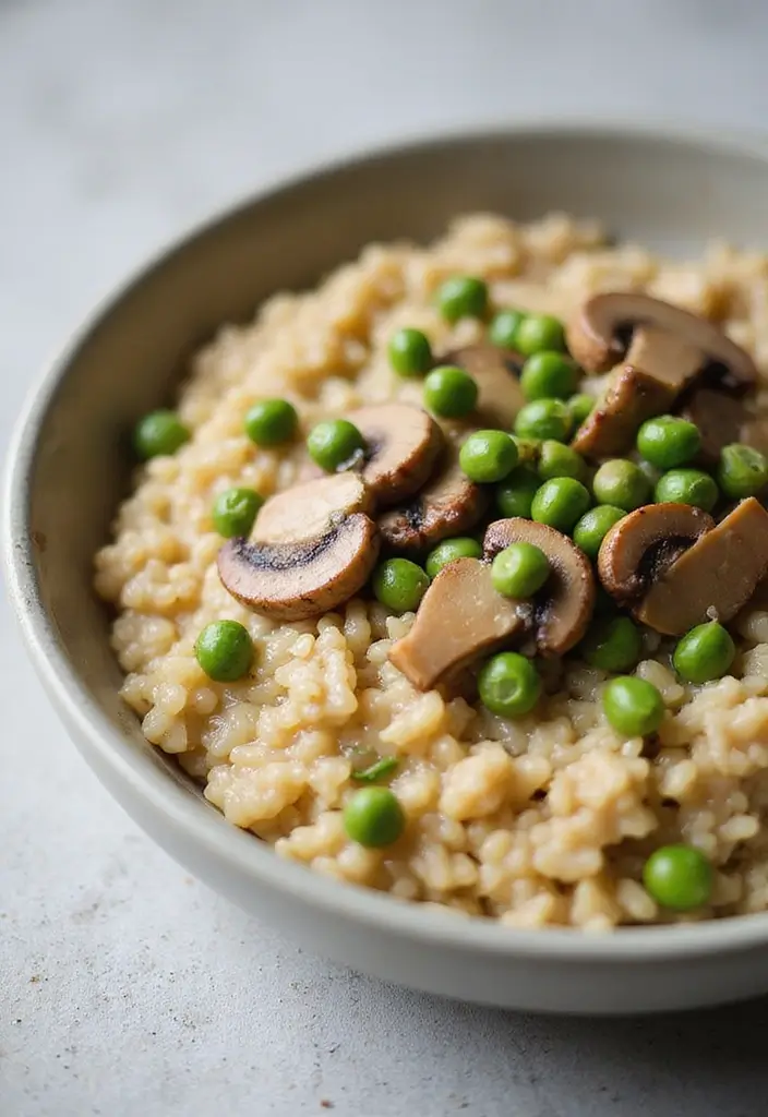 26 Vegan Meat Recipes Using Plant-Based Protein 131 26 Vegan Meat Recipes Using Plant-Based Protein - 21. Vegan Creamy Risotto