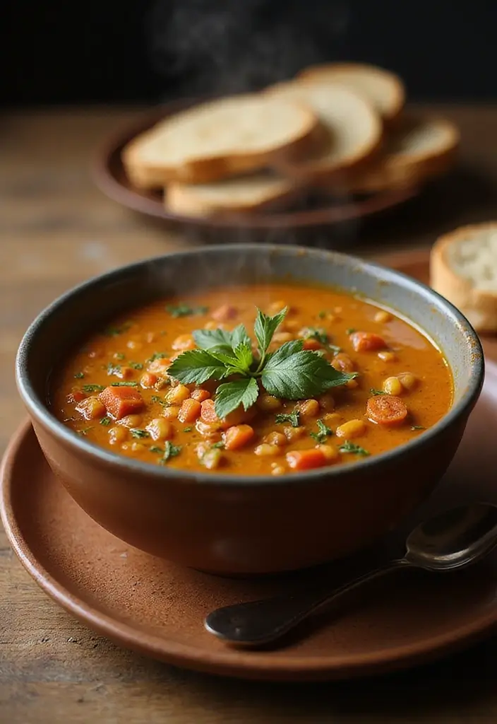26 Vegan Meat Recipes Using Plant-Based Protein 145 26 Vegan Meat Recipes Using Plant-Based Protein - 23. Indian Spiced Lentil Soup