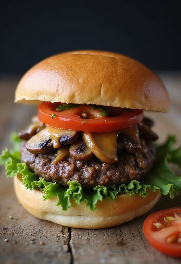 26 Vegan Meat Recipes Using Plant-Based Protein 27 26 Vegan Meat Recipes Using Plant-Based Protein - 5. Mushroom & Walnut Burgers