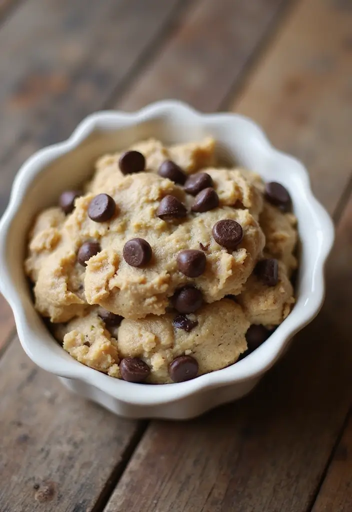 27 Vegan Gluten Free Dessert Recipes You’ll Love 80 27 Vegan Gluten Free Dessert Recipes You’ll Love - 14. Raw Chocolate Chip Cookie Dough