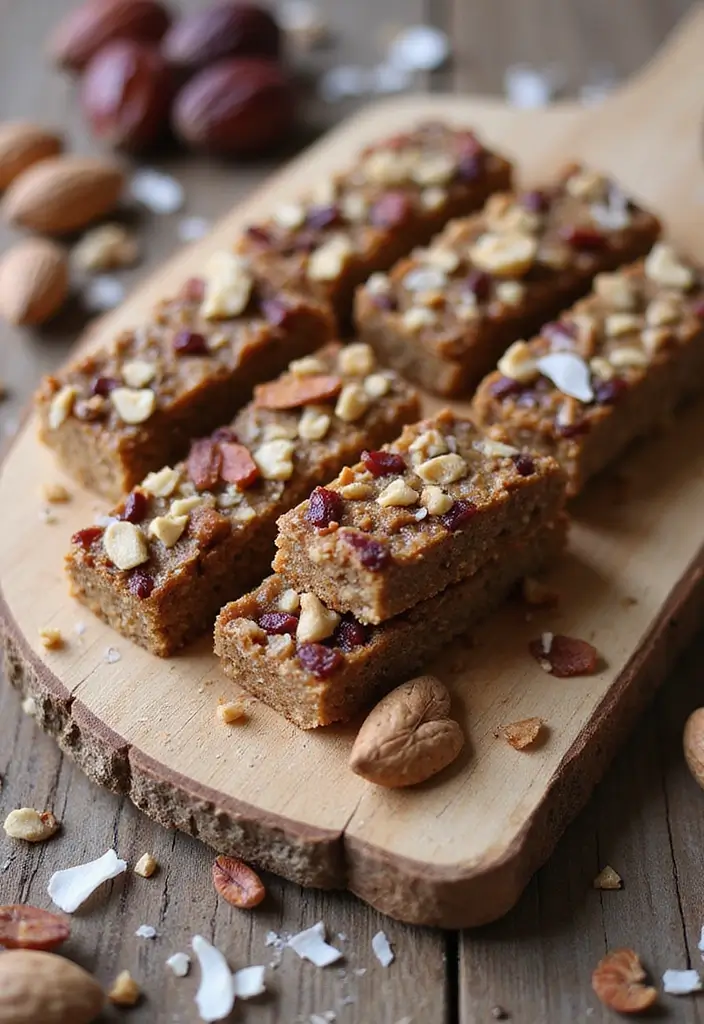 27 Vegan Gluten Free Dessert Recipes You’ll Love 87 27 Vegan Gluten Free Dessert Recipes You’ll Love - 15. Date and Nut Energy Bars
