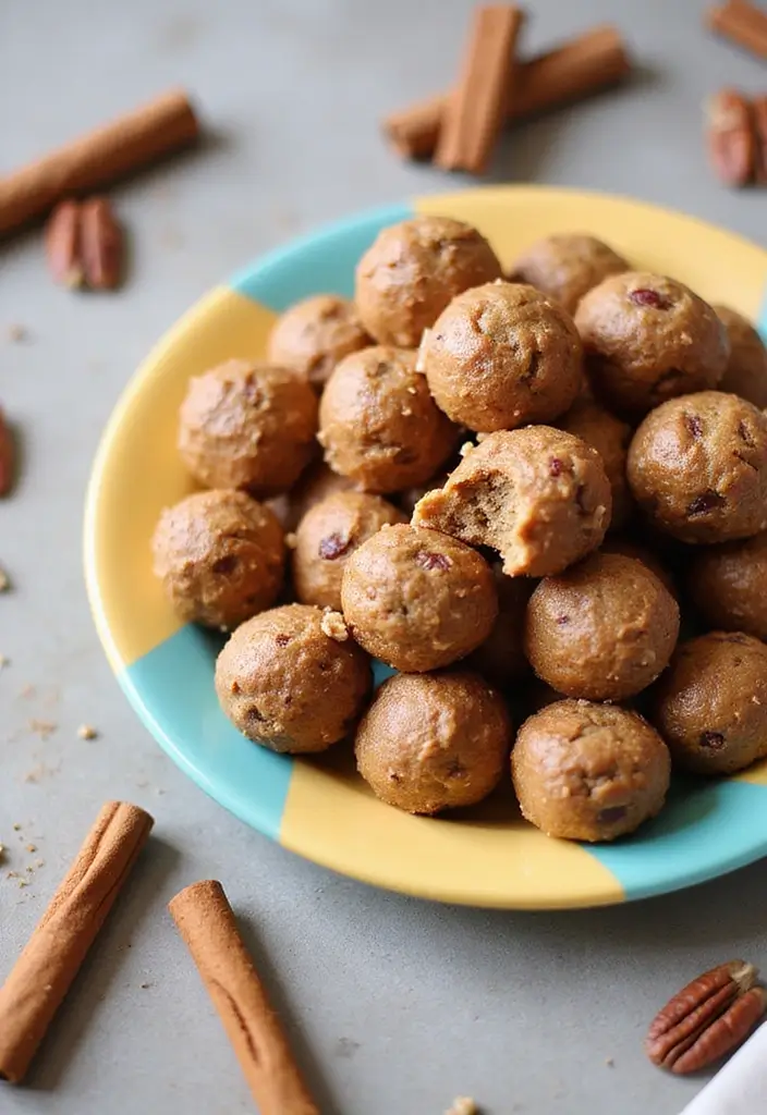 27 Vegan Gluten Free Dessert Recipes You’ll Love 108 27 Vegan Gluten Free Dessert Recipes You’ll Love - 18. Cinnamon Roll Energy Bites