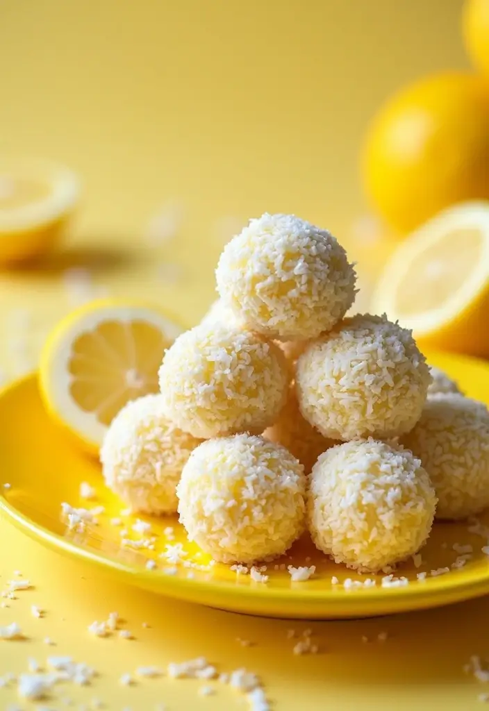 27 Vegan Gluten Free Dessert Recipes You’ll Love 143 27 Vegan Gluten Free Dessert Recipes You’ll Love - 23. Lemon Coconut Energy Bites