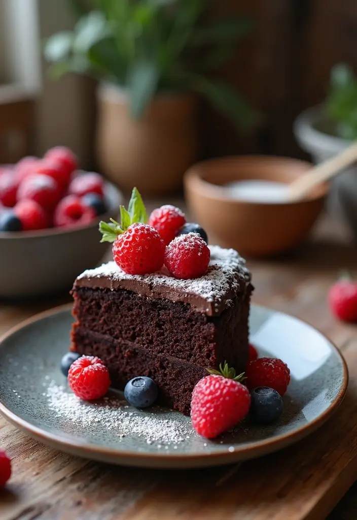 27 Vegan Gluten Free Dessert Recipes You’ll Love 150 27 Vegan Gluten Free Dessert Recipes You’ll Love - 24. Vegan Chocolate Cake