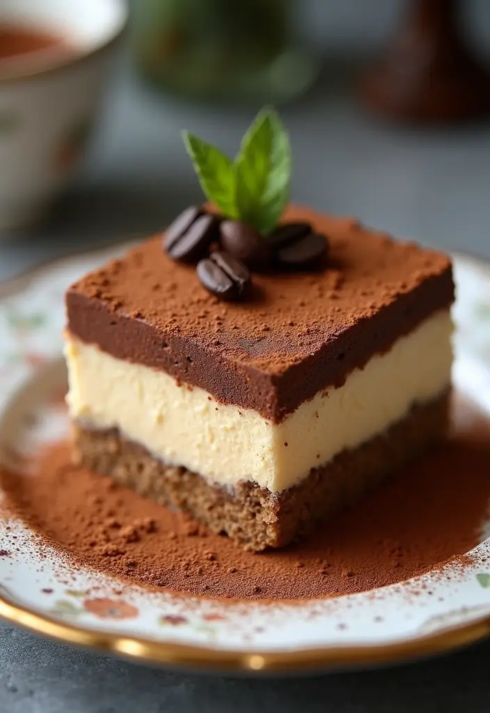 27 Vegan Gluten Free Dessert Recipes You’ll Love 171 27 Vegan Gluten Free Dessert Recipes You’ll Love - 27. Vegan Tiramisu