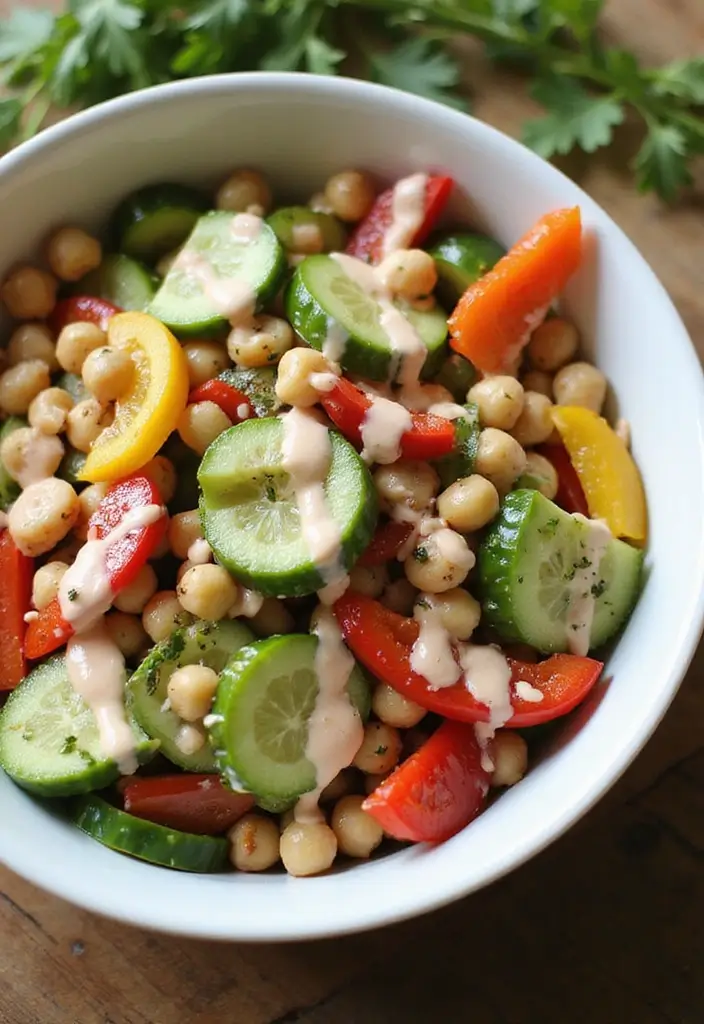 27 Vegan Hearts of Palm Recipes to Try This Week 88 27 Vegan Hearts of Palm Recipes to Try This Week - 14. Hearts of Palm and Chickpea Salad