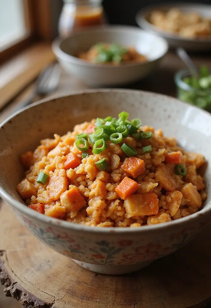 27 Vegan Hearts of Palm Recipes to Try This Week 128 27 Vegan Hearts of Palm Recipes to Try This Week - 20. Hearts of Palm Kimchi Fried Rice