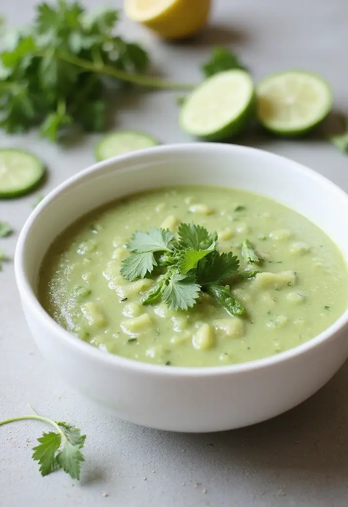 27 Vegan Hearts of Palm Recipes to Try This Week 135 27 Vegan Hearts of Palm Recipes to Try This Week - 21. Hearts of Palm and Cucumber Gazpacho