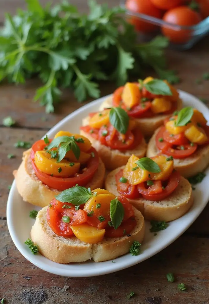 27 Vegan Hearts of Palm Recipes to Try This Week 142 27 Vegan Hearts of Palm Recipes to Try This Week - 22. Hearts of Palm and Tomato Bruschetta