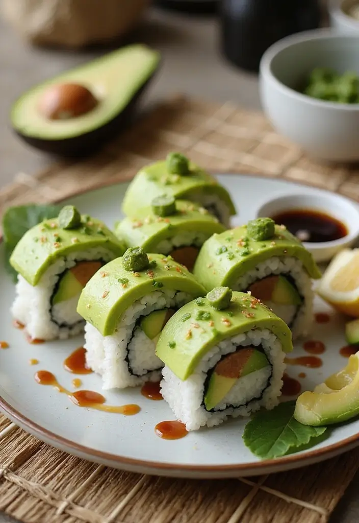 27 Vegan Hearts of Palm Recipes to Try This Week 27 27 Vegan Hearts of Palm Recipes to Try This Week - 5. Hearts of Palm Sushi Rolls