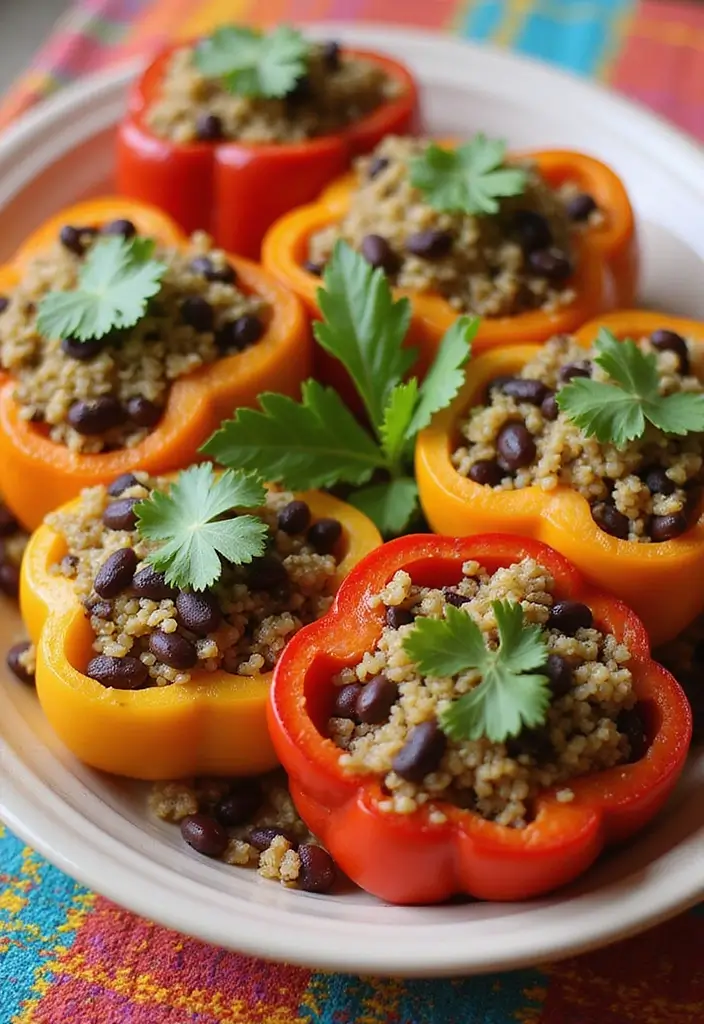 28 Vegan Air Fryer Recipes for Crispy Perfection 62 28 Vegan Air Fryer Recipes for Crispy Perfection - 10. Air Fryer Stuffed Peppers