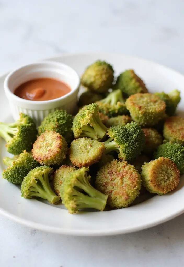 28 Vegan Air Fryer Recipes for Crispy Perfection 81 28 Vegan Air Fryer Recipes for Crispy Perfection - 13. Air Fryer Broccoli Bites