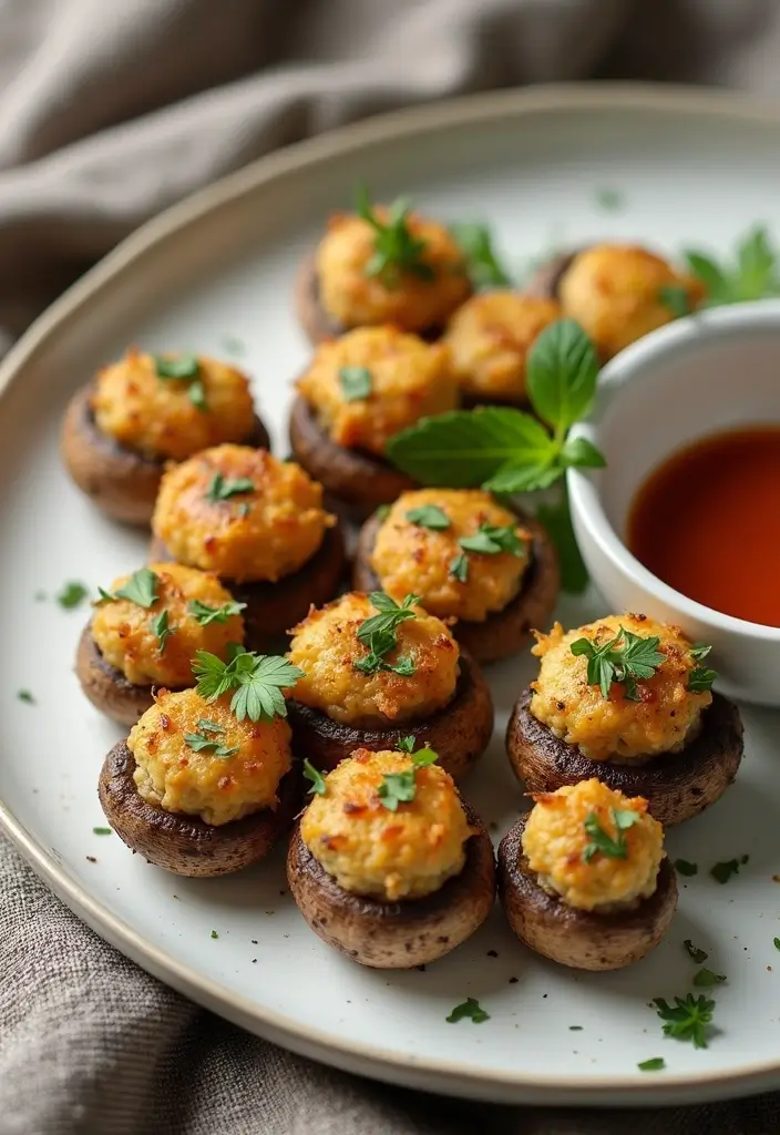 28 Vegan Air Fryer Recipes for Crispy Perfection 88 28 Vegan Air Fryer Recipes for Crispy Perfection - 14. Air Fryer Mushroom Bites