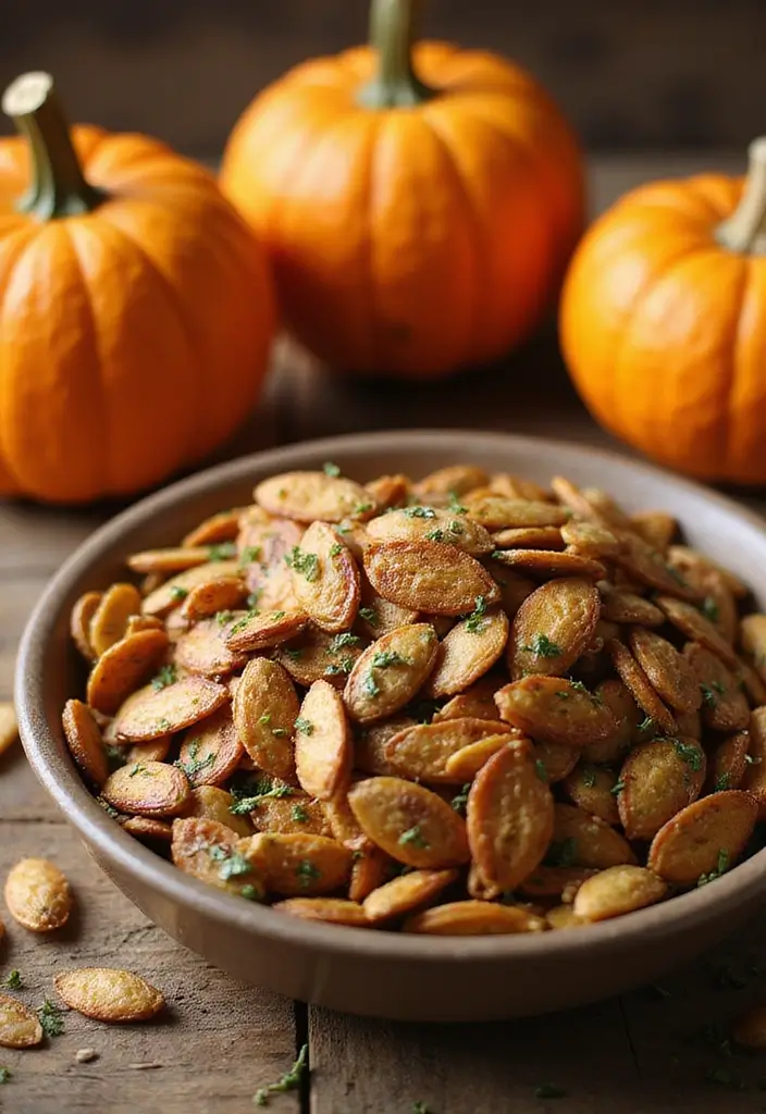 28 Vegan Air Fryer Recipes for Crispy Perfection 123 28 Vegan Air Fryer Recipes for Crispy Perfection - 19. Air Fryer Pumpkin Seeds