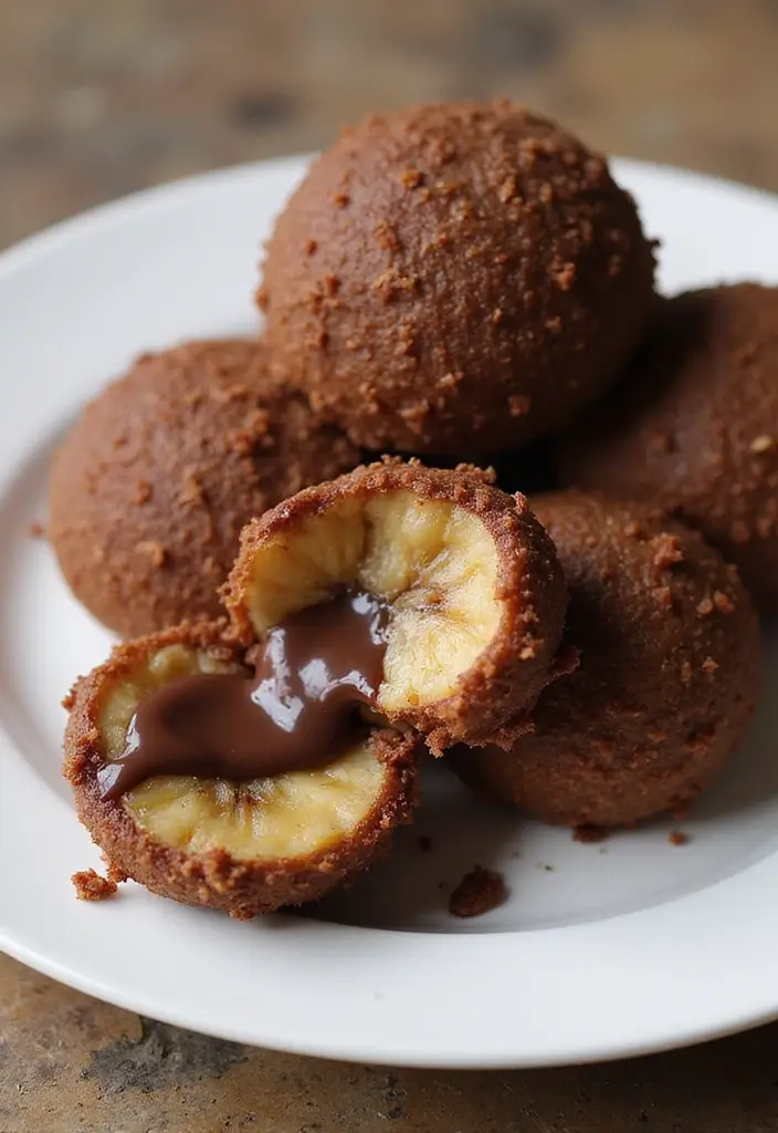 28 Vegan Air Fryer Recipes for Crispy Perfection 151 28 Vegan Air Fryer Recipes for Crispy Perfection - 23. Air Fryer Chocolate Banana Bites
