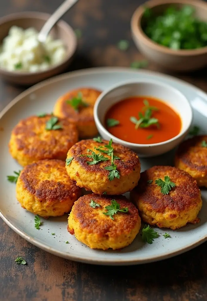 28 Vegan Air Fryer Recipes for Crispy Perfection 165 28 Vegan Air Fryer Recipes for Crispy Perfection - 25. Air Fryer Spicy Chickpea Patties