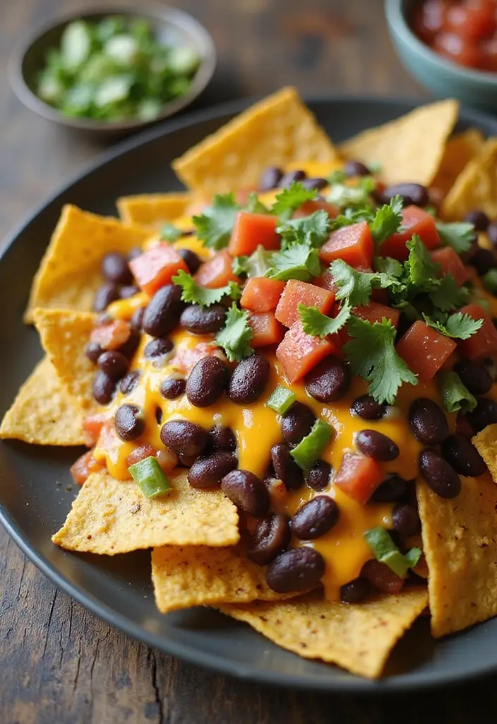28 Vegan Air Fryer Recipes for Crispy Perfection 55 28 Vegan Air Fryer Recipes for Crispy Perfection - 9. Vegan Air Fryer Nachos
