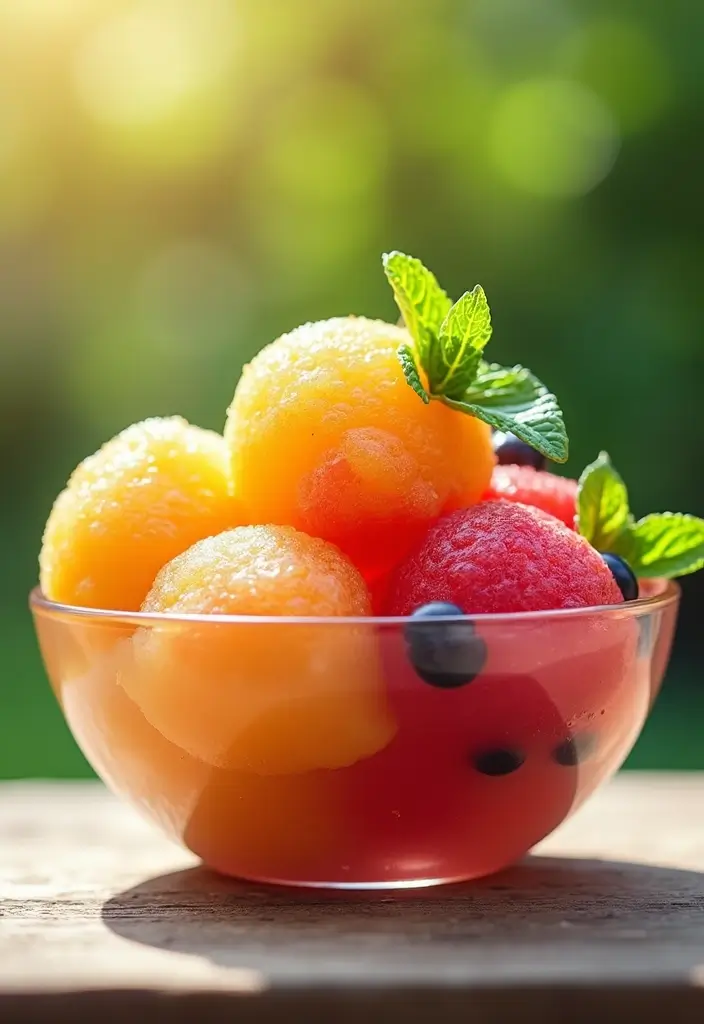 28 Vegan Gluten Free Recipes for Health-Conscious Eaters 182 28 Vegan Gluten Free Recipes for Health-Conscious Eaters - 28. Vegan Fruit Sorbet