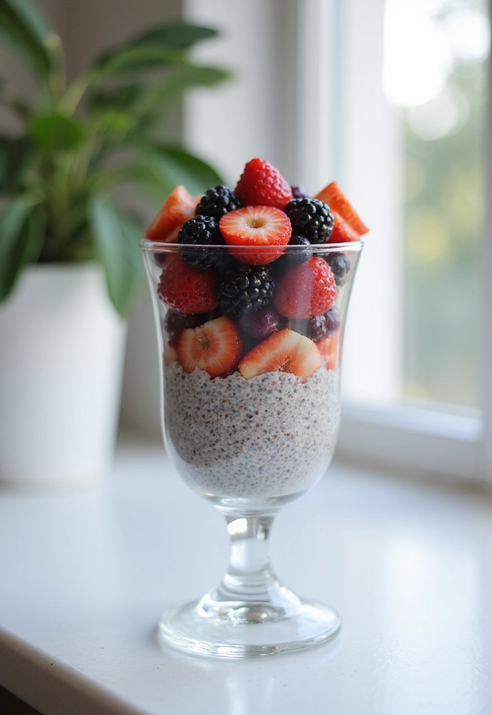 28 Vegan Gluten Free Recipes for Health-Conscious Eaters 15 28 Vegan Gluten Free Recipes for Health-Conscious Eaters - 3. Berry Chia Seed Pudding
