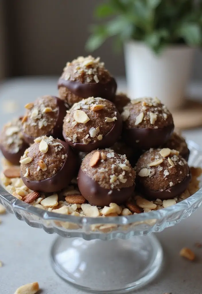 28 Vegan Gluten Free Recipes for Health-Conscious Eaters 32 28 Vegan Gluten Free Recipes for Health-Conscious Eaters - 6. Almond Joy Energy Bites