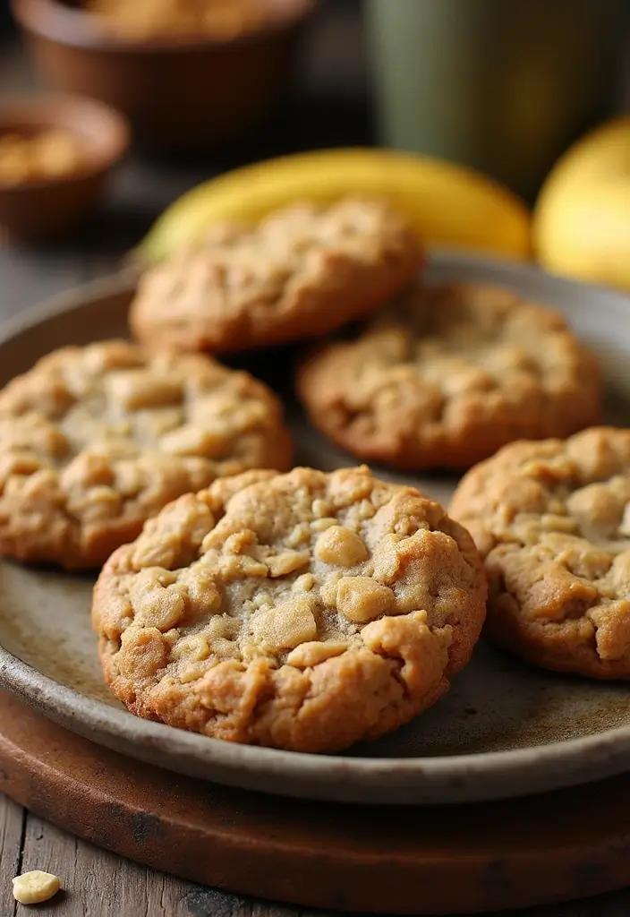 28 Vegan Gluten Free Recipes for Health-Conscious Eaters 46 28 Vegan Gluten Free Recipes for Health-Conscious Eaters - 8. Peanut Butter Banana Oatmeal Cookies