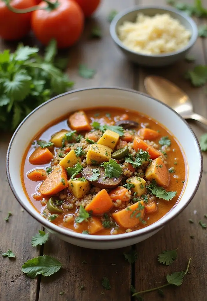28 Vegan Gluten Free Soup Recipes for Comfort Nights 60 28 Vegan Gluten Free Soup Recipes for Comfort Nights - 10. Mediterranean Quinoa Soup