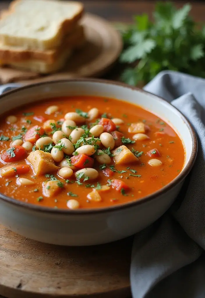 28 Vegan Gluten Free Soup Recipes for Comfort Nights 88 28 Vegan Gluten Free Soup Recipes for Comfort Nights - 14. Tomato and White Bean Soup