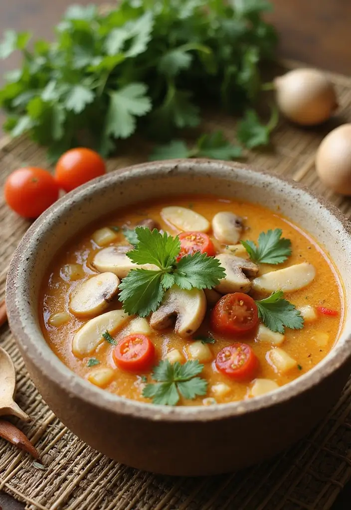 28 Vegan Gluten Free Soup Recipes for Comfort Nights 95 28 Vegan Gluten Free Soup Recipes for Comfort Nights - 15. Thai Coconut Soup