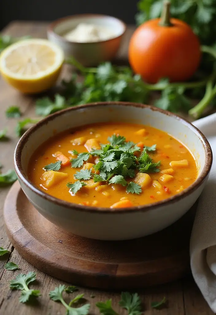 28 Vegan Gluten Free Soup Recipes for Comfort Nights 158 28 Vegan Gluten Free Soup Recipes for Comfort Nights - 24. Ginger Garlic Vegetable Soup