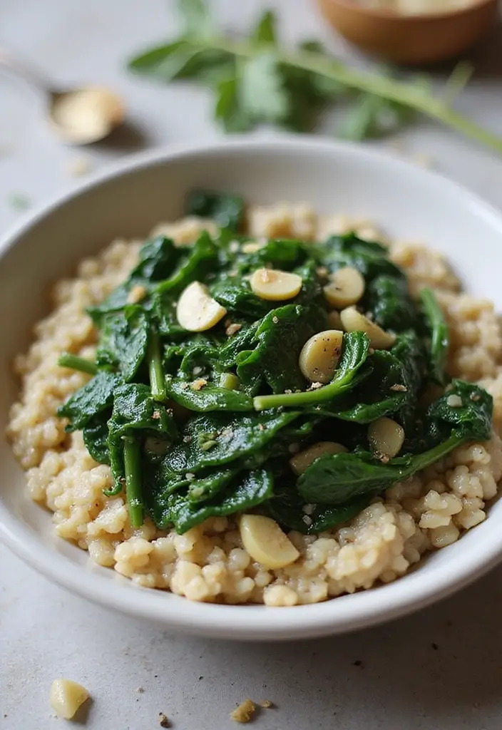 28 Vegan High Protein Low Carb Recipes for a Healthy Lifestyle 64 28 Vegan High Protein Low Carb Recipes for a Healthy Lifestyle - 12. Savory Oatmeal with Veggies