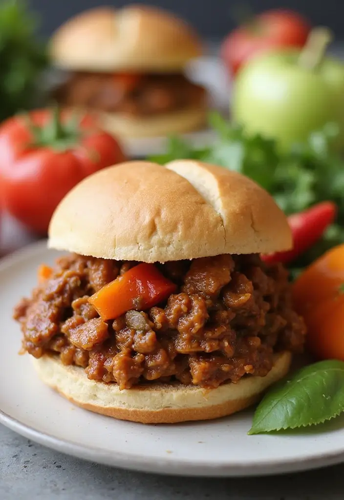 28 Vegan High Protein Low Carb Recipes for a Healthy Lifestyle 95 28 Vegan High Protein Low Carb Recipes for a Healthy Lifestyle - 17. Vegan Sloppy Joes